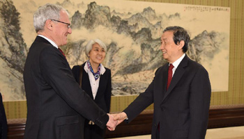 Chinese Vice Premier meets CEO of French power giant EDF