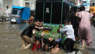 Floods inundates parts of Pakistan