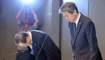 Toshiba president resigns after accounting scandal