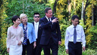 British PM on two-day official visit to Singapore