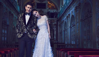 Huang Xiaoming and Angelababy shoot Wedding photos in Paris