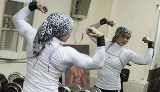 Iron woman: first female body builder in Egypt