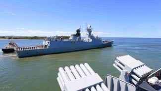 Chinese naval taskforce concludes visit to Australia