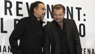 Promotion activity of film "The Revenant" held in Mexico