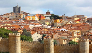 In pics: old town of Avila in Spain