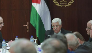Palestine's Abbas says to make intensive contacts for int'l meeting on Mideast peace