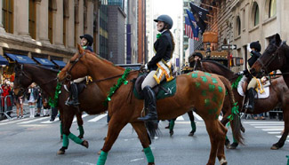 St. Patrick's Day Parade held in New York
