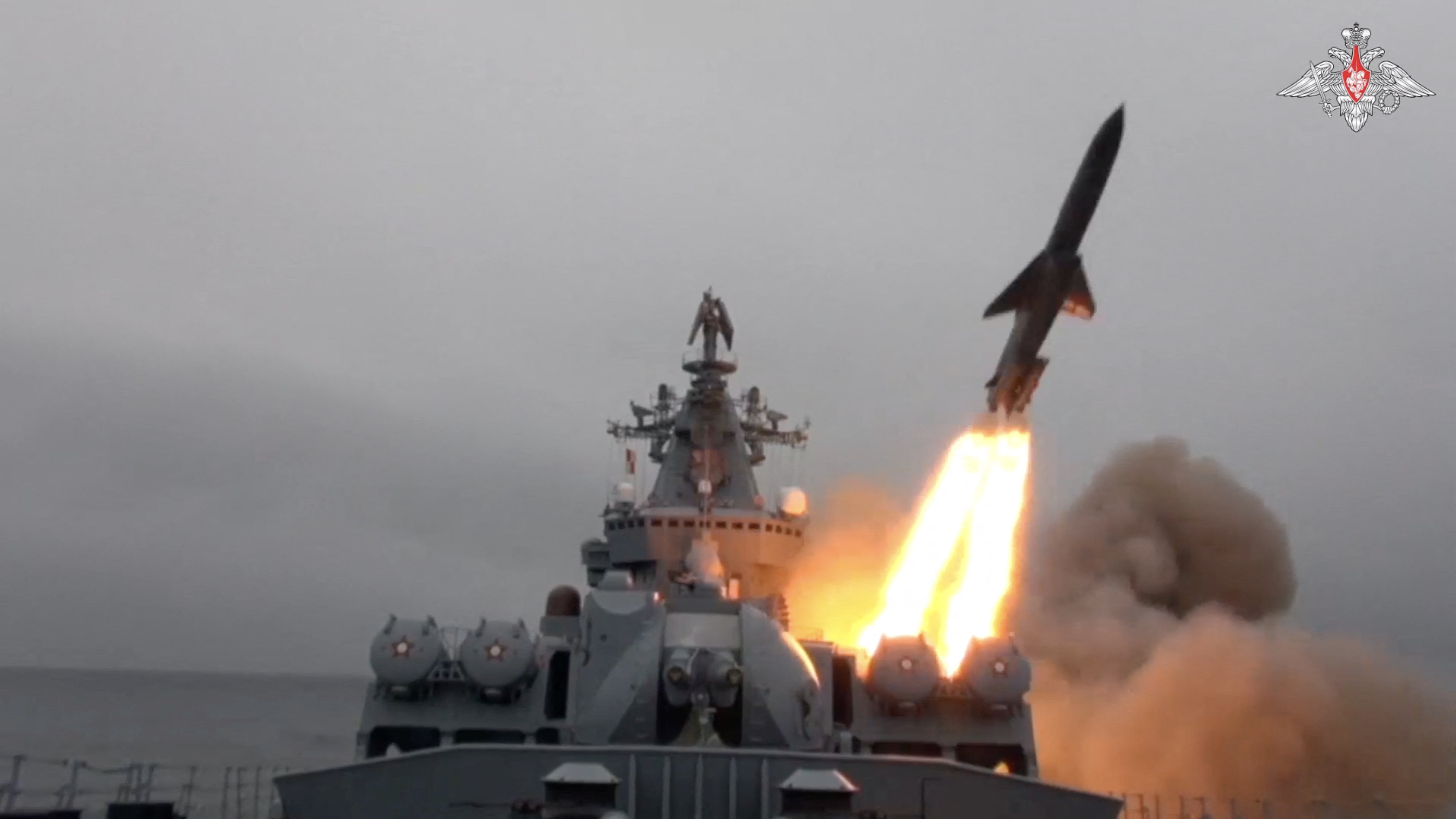 俄向這一海域發射巡航導彈