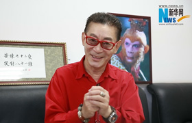 六小龄童谈集邮文化