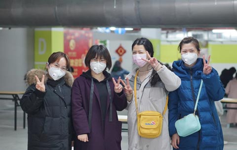 等我们凯旋归来！