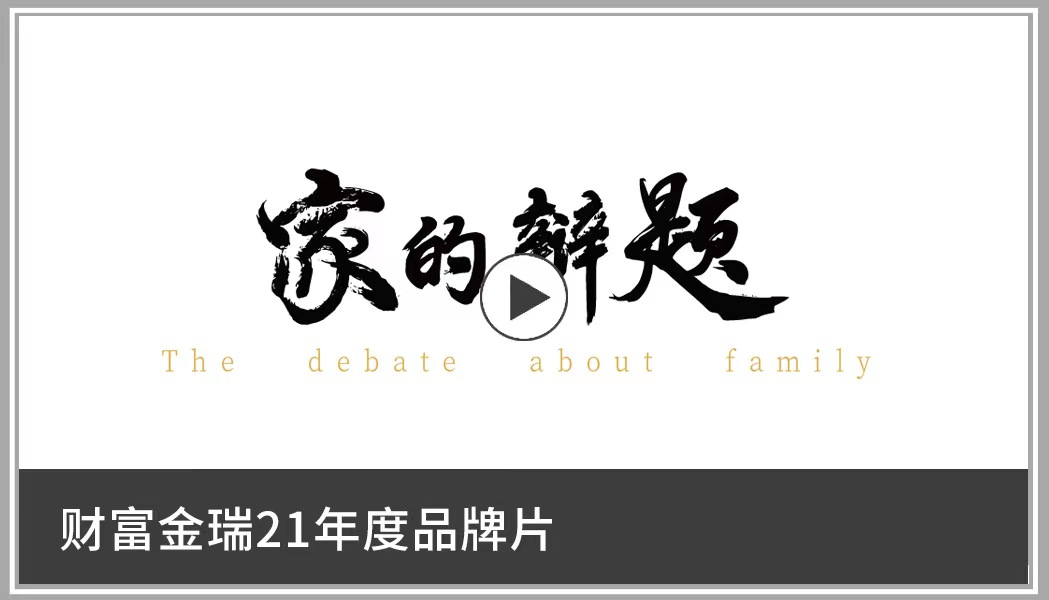 财富金瑞21年度品牌片
