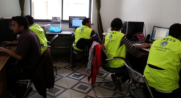 灾区新华人:有苦有责有担当