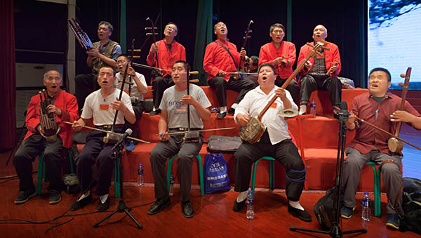 &ldquo;向天而歌&rdquo;的左权盲人宣传队