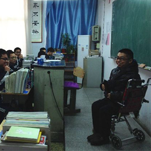 &ldquo;轮椅上的跑者&rdquo;矣晓沅