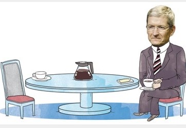 苹果CEO库克拍卖咖啡时间