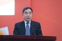 全国人大教科文卫委员会主任委员、清华大学新闻出版学院院长柳斌杰致辞