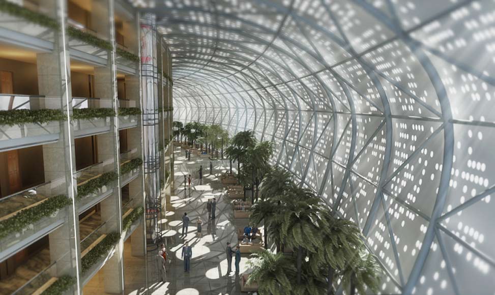 黄河母亲文化公园：雅丹大酒店建筑设计方案