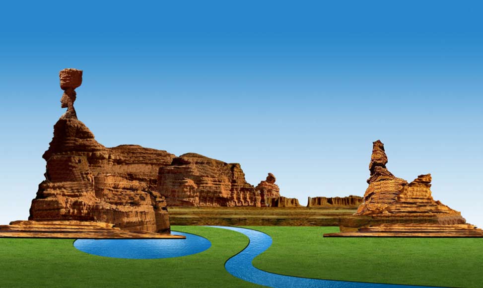 黄河母亲文化公园：雅丹大酒店建筑设计方案