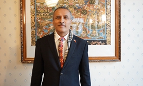 尼泊爾駐華大使鮑德爾