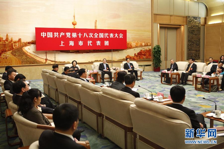 （十八大）（3）代表团分组讨论