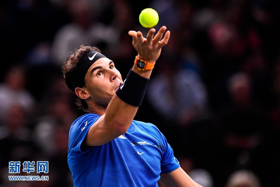 （体育）（2）网球——ATP巴黎大师赛：纳达尔锁定年终世界第一