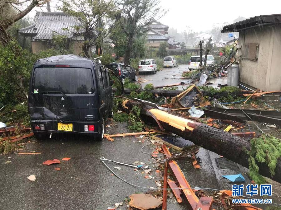 （国际）（8）日本千叶突发龙卷风1死5伤