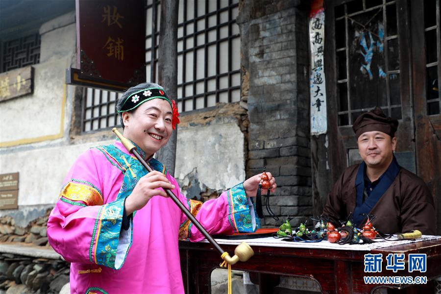 （社会）（3）北京：“穿越”到古镇  体验民俗文化