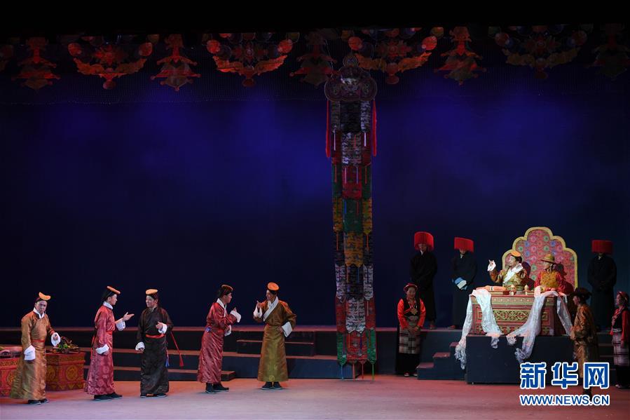 （文化）（2）藏戏《六弦情缘》亮相中国戏剧节