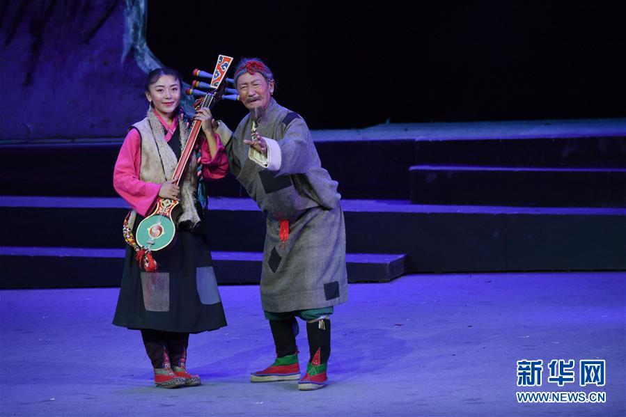 （文化）（4）藏戏《六弦情缘》亮相中国戏剧节