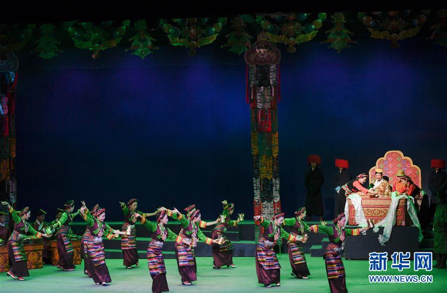 （文化）（6）藏戏《六弦情缘》亮相中国戏剧节