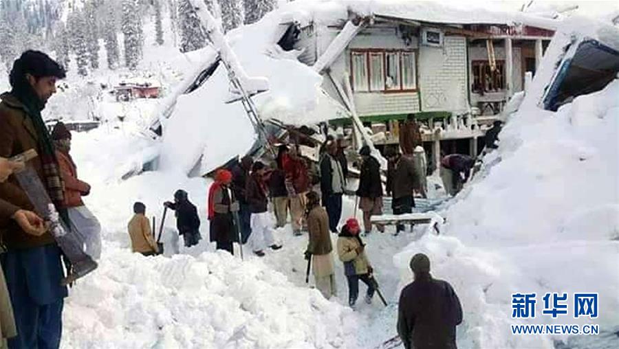 （国际）（3）巴控克什米尔地区雪崩死亡人数升至76人
