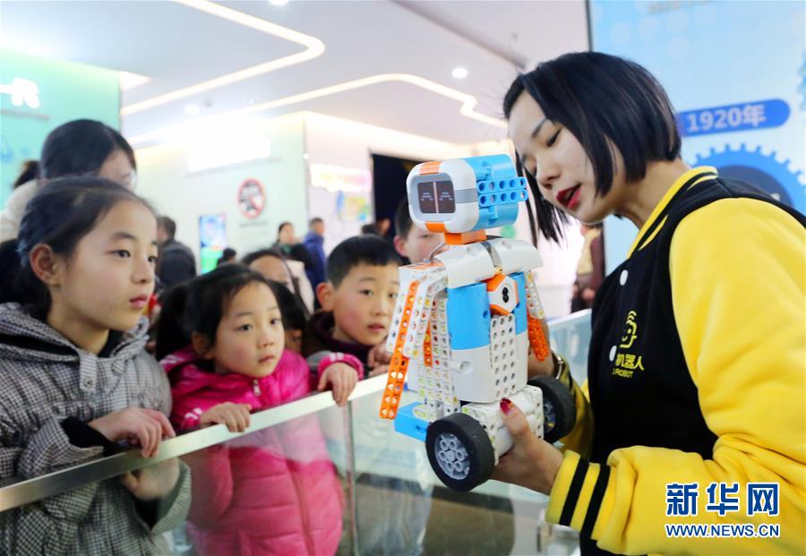 #（社会）（3）河南宝丰：寒假喜逛&ldquo;科技大集&rdquo;