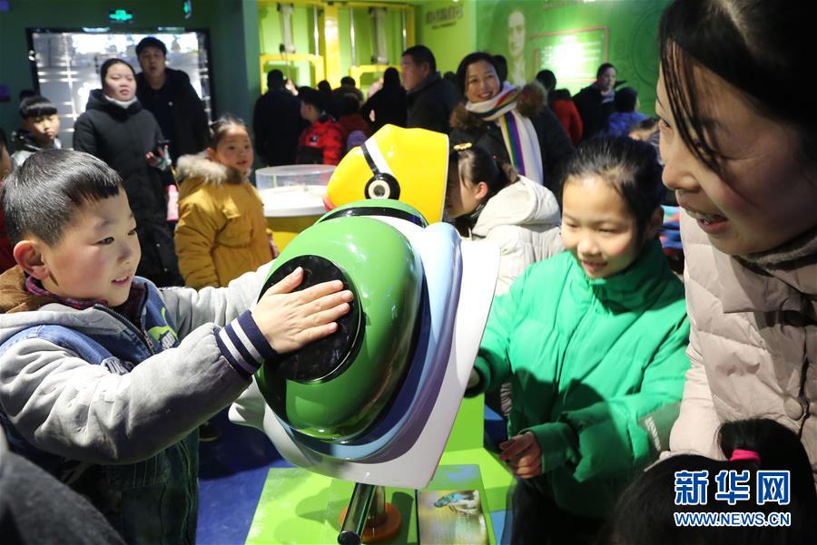 #（社会）（4）河南宝丰：寒假喜逛&ldquo;科技大集&rdquo;
