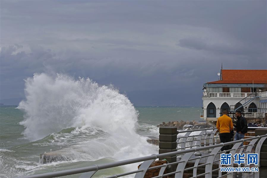 （国际）（2）黎巴嫩遭新一轮暴风雨雪天气袭击