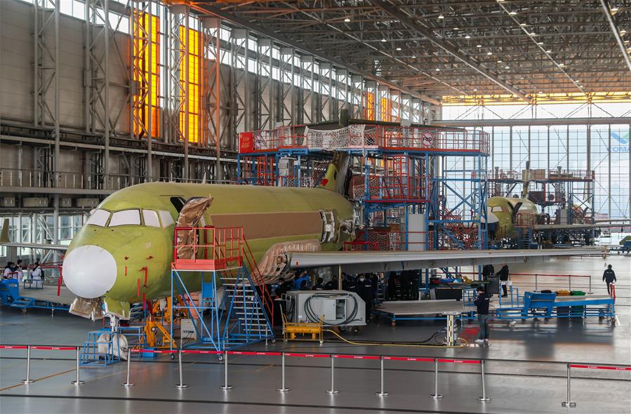 （经济）（3）ARJ21飞机生产线复工复产