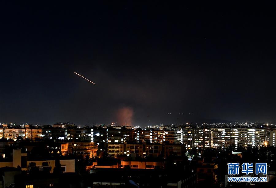 （国际）（1）叙利亚军方说以色列空袭叙首都南部致7人受伤