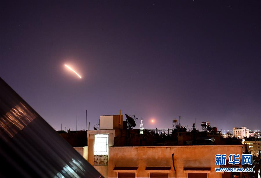 （国际）（2）叙利亚军方说以色列空袭叙首都南部致7人受伤