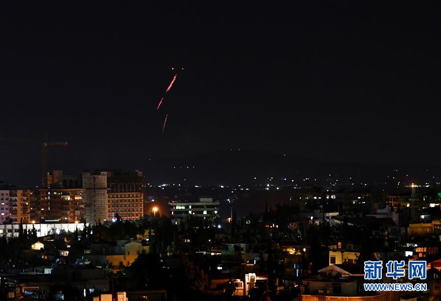 （国际）（3）叙利亚军方说以色列空袭叙首都南部致7人受伤