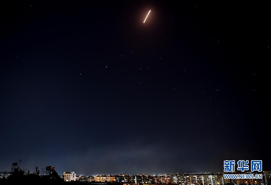 （国际）（5）叙利亚军方说以色列空袭叙首都南部致7人受伤