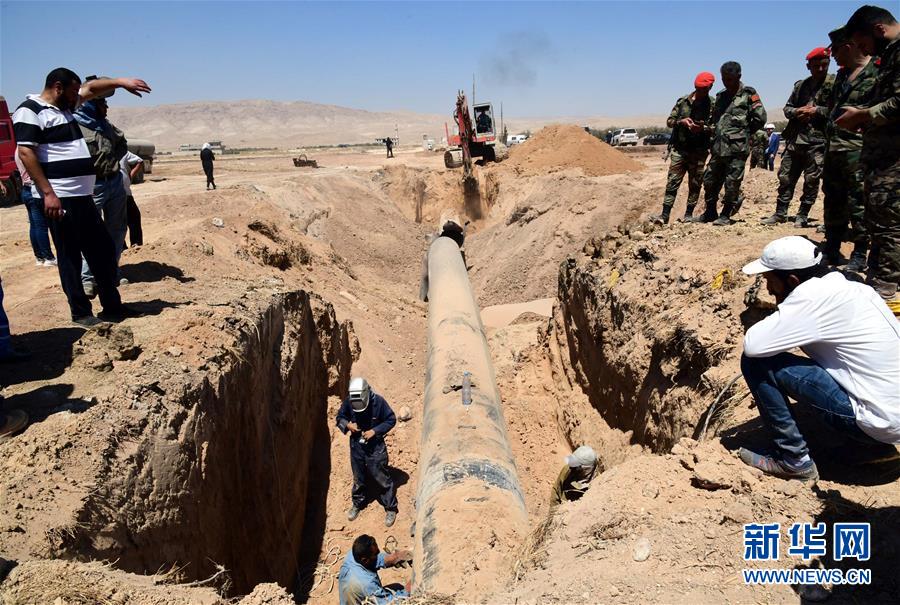 （国际）（6）叙利亚一天然气管道爆炸致全国大范围停电