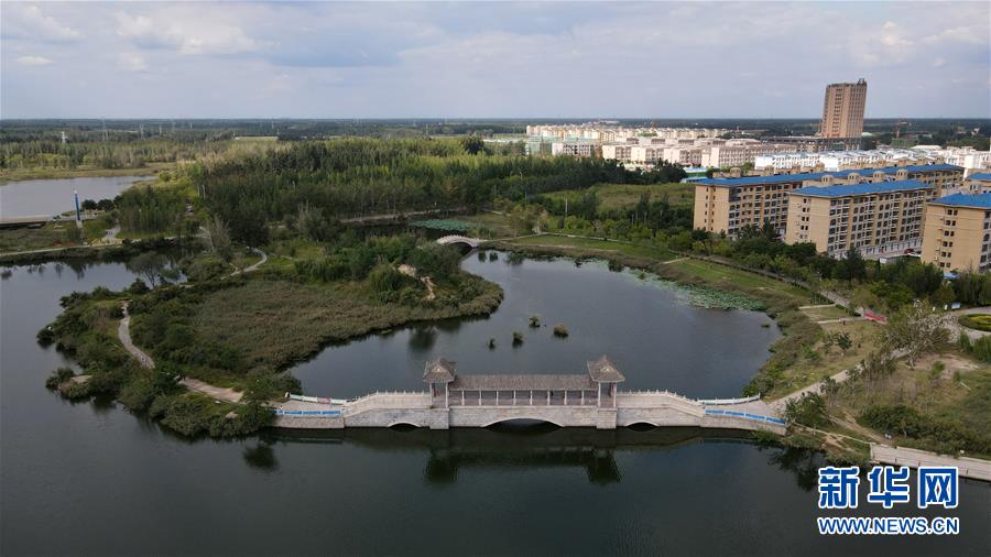 （环境）（2）河北清河：废弃荒地变身生态公园