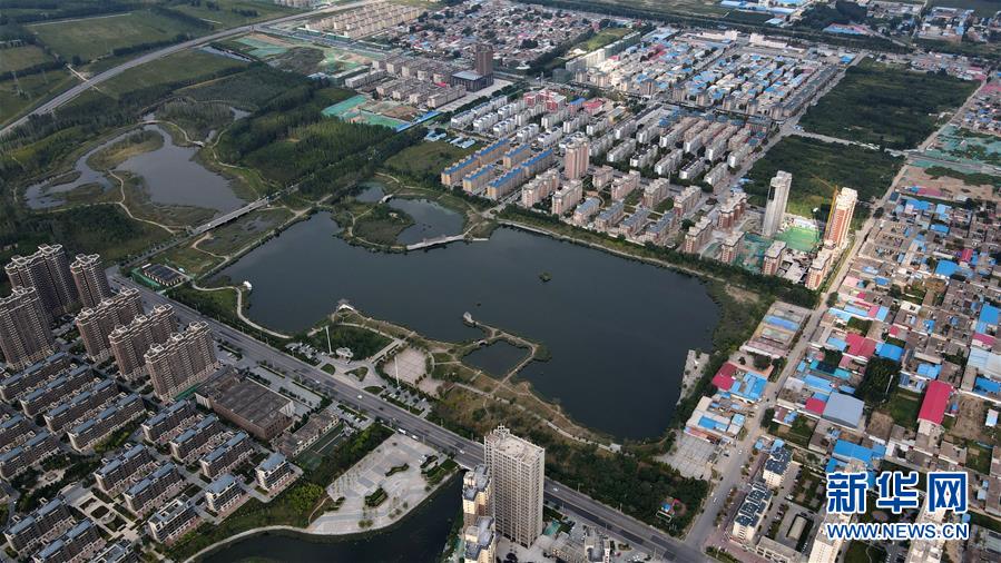（环境）（4）河北清河：废弃荒地变身生态公园