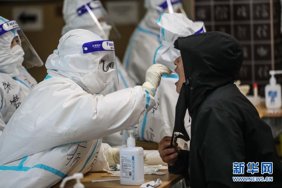 直击！沈阳市内九区全面开展第二轮全员核酸检测