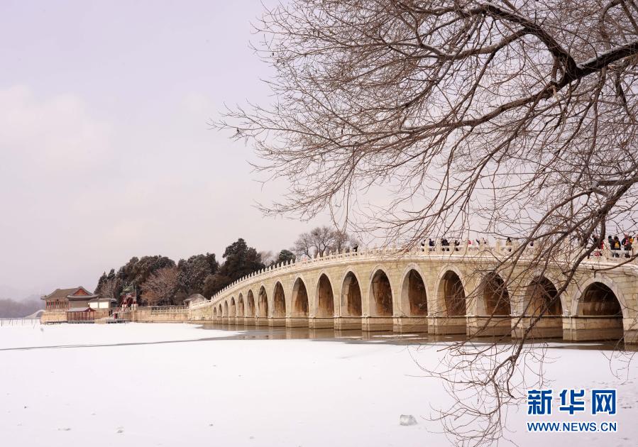北京迎来降雪天气