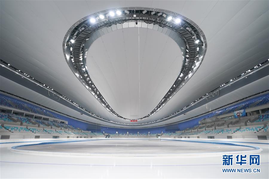 （体育）（3）国家速滑馆“冰丝带”首次制冰取得成功