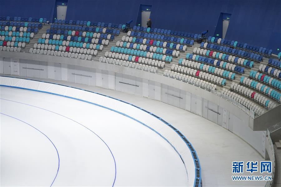 （体育）（4）国家速滑馆“冰丝带”首次制冰取得成功