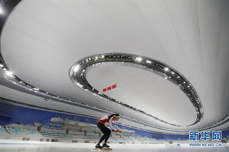 （體育）（5）國家速滑館“冰絲帶”首次制冰取得成功