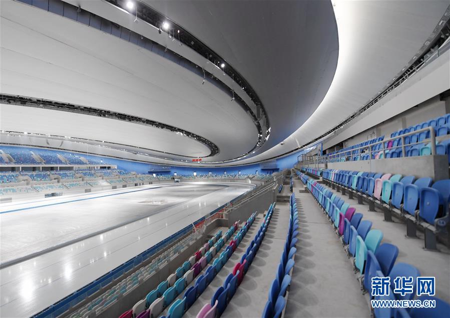 （体育）（10）国家速滑馆“冰丝带”首次制冰取得成功
