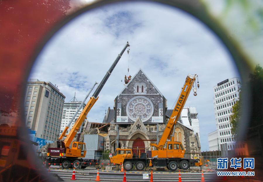 城市地标！新西兰克赖斯特彻奇大教堂修复工作进展缓慢