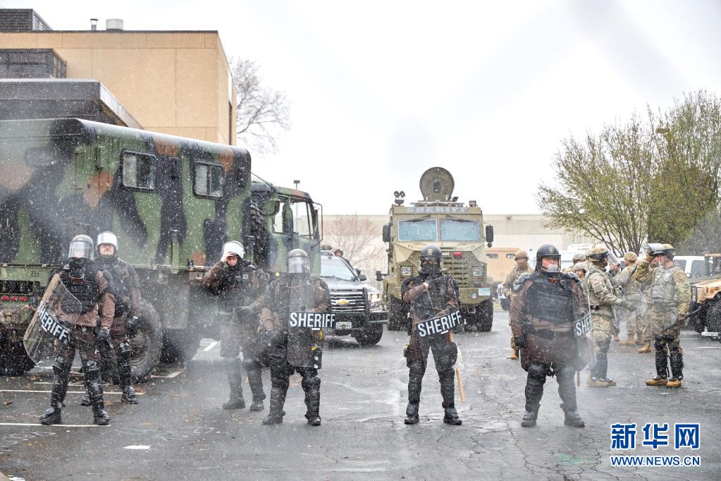 美国明尼苏达州警察执法致死事件引发持续抗议 新华网